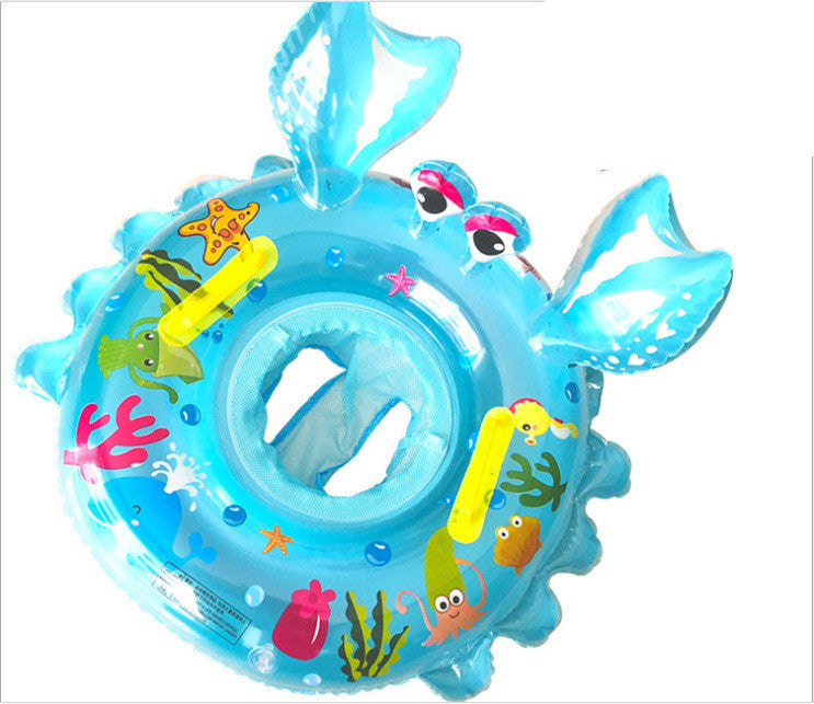 Cartoon crab shape swimming ring