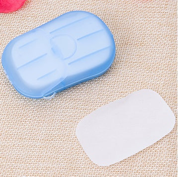 Portable Boxed Mini Disposable Soap Tablets - Perfect for Travel