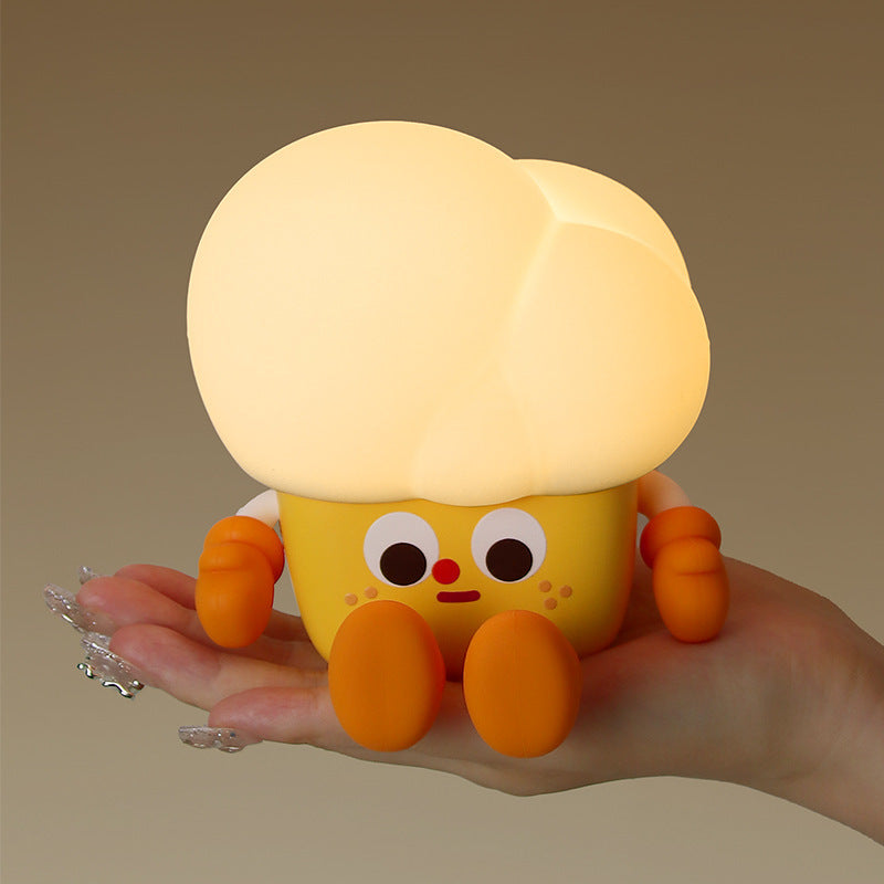 Bedroom Sleeping Popcorn Pat Small Night Lamp Lights