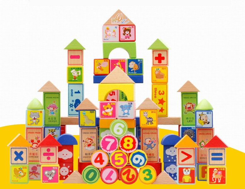 Children's toy building blocks