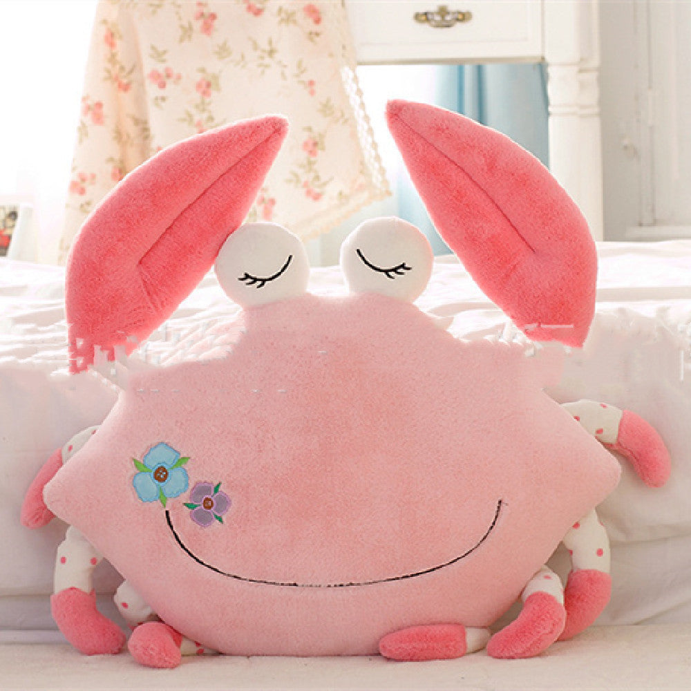 Crab Plush Toy Doll Cute Large Crab Pillow