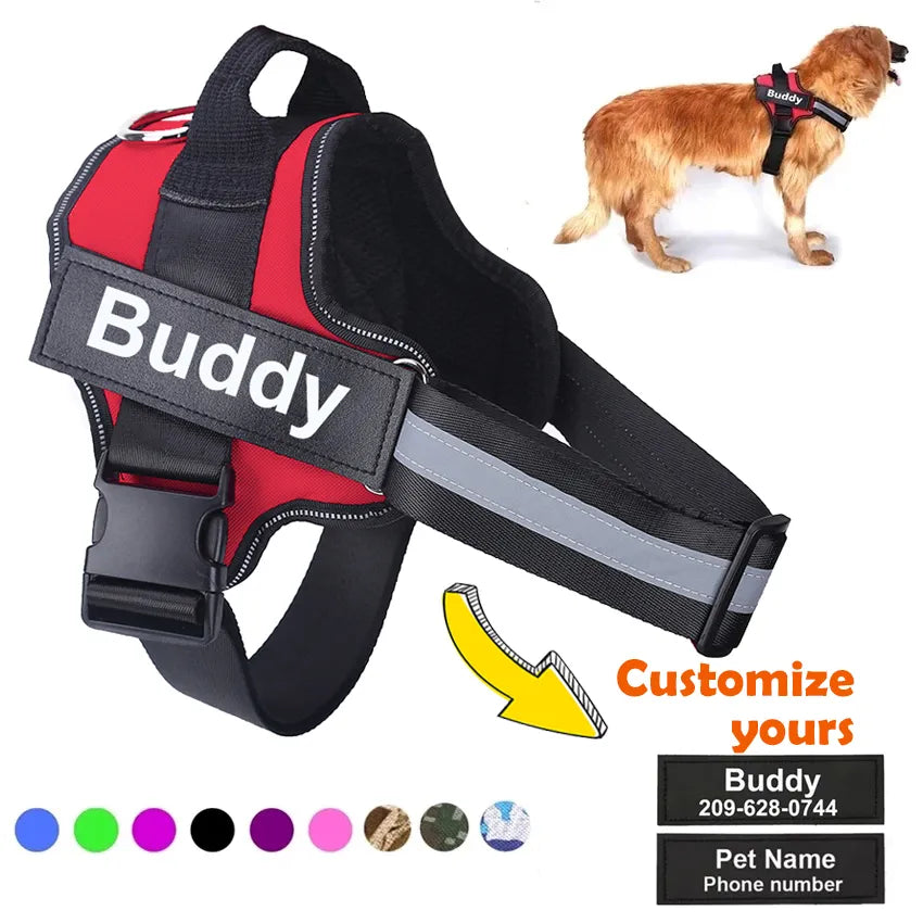 Personalized Dog Harness Vest For Walk